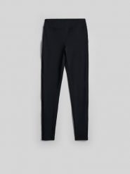 4F Legginsy dzianinowe damskie - czarne XS. Czarne legginsy damskie 4f, xs, bez wzorów, z dzianiny. Za 129.99 zł.