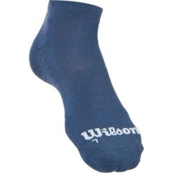 Skarpety tenisowe męskie Wilson KAOS NO SHOW SOCK. Niebieskie skarpety męskie Wilson, bez wzorów. Za 35.00 zł.