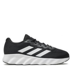 Buty do biegania adidas. Czarne buty sportowe męskie Adidas, bez zapięcia, do biegania. Za 179.99 zł.
