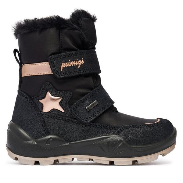 Śniegowce Primigi. Czarne śniegowce dziewczęce Primigi, z gore-texu, bez zapięcia. Za 399.99 zł.