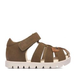 Sandały Lasocki Kids. Brązowe sandały chłopięce Lasocki Kids, bez zapięcia. Za 129.99 zł.