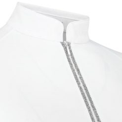 Damska koszula konkursowa z długim rękawem na zamek Kentucky Horsewear Classic. Białe koszule damskie KENTUCKY HORSEWEAR, s, bez wzorów, z materiału, eleganckie, bez kołnierzyka, bez ramiączek. Za 485.00 zł.