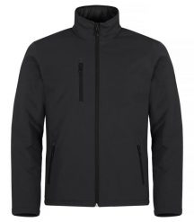 Clique Pikowana Kurtka Softshell – Lekka izolacja, WP 5000 – Black. Czarne kurtki męskie CLIQUE, m, bez wzorów, z polaru, bez kaptura. Za 307.92 zł.