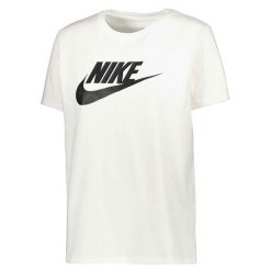 Koszulka z krótkim rękawem Damska Nike ICN DX7906 100 Biały. Białe t-shirty damskie Nike, xs, bez wzorów, bez kołnierzyka. Za 126.99 zł.