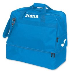 Torba sportowa treningowa Joma Training III na ramię z kieszenią na buty 45 L. Niebieskie torby sportowe męskie Joma, bez wzorów, małe. Za 88.99 zł.