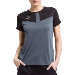 Koszulka damska Erima Squad. Czarne t-shirty damskie Erima, s, bez wzorów, z materiału, sportowe, bez kołnierzyka. Za 152.55 zł.