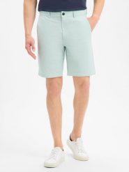 BOSS Orange Szorty - Chino Slim Mężczyźni Bawełna zielony, 34. Pomarańczowe szorty męskie Boss Orange, na lato, m, bez wzorów, z bawełny. Za 279.95 zł.