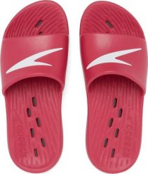 Speedo Klapki Na Basen Damskie Speedo Slide Red/White R.40.5. Białe klapki damskie Speedo, bez wzorów, sportowe, bez obcasa. Za 89.99 zł.
