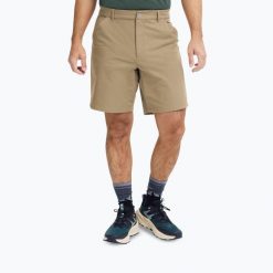 Spodenki trekkingowe męskie Jack Wolfskin Pico. Brązowe szorty męskie Jack Wolfskin, na lato, m, bez wzorów, z materiału. Za 249.99 zł.