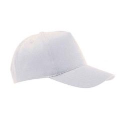 Buzz 5 Panel Baseball Cap. Białe czapki i kapelusze damskie SOL'S, bez wzorów. Za 23.99 zł.