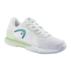 HEAD Sprint Pro 4.0 Clay Buty do tenisa damskie. Białe obuwie sportowe damskie Head, bez wzorów, do biegania. W wyprzedaży za 612.00 zł.