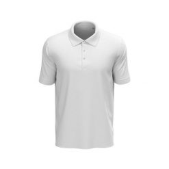 Męska Koszulka Polo Lux. Białe koszulki polo męskie Stedman, m, bez wzorów, bez ramiączek. Za 72.99 zł.