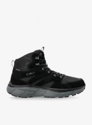 Buty turystyczne męskie wysokie CMP Kamsel Mid WP. Czarne trekkingi męskie CMP, przed kolano, trekkingowe. Za 296.99 zł.
