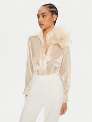 Babylon Body S00300 Beżowy Regular Fit. Brązowe bluzki damskie Babylon, s, bez wzorów, z syntetyku, bez kołnierzyka, bez ramiączek. Za 729.99 zł.