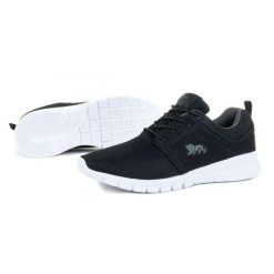 Trampki Męskie Sivas 2. Czarne trampki męskie Lonsdale, bez wzorów, z gumy, bez zapięcia. Za 188.99 zł.