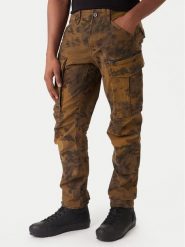 G-Star Raw Spodnie materiałowe Rovic Zip 3D D02190-E081 Zielony Tapered Fit. Zielone spodnie materiałowe męskie G-Star Raw, m, bez wzorów, z bawełny, retro. Za 579.99 zł.