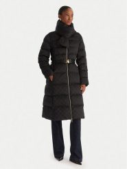 Elisabetta Franchi Kurtka zimowa PI-84D 56E2-V690 Czarny Regular Fit. Czarne kurtki damskie Elisabetta Franchi, na zimę, bez wzorów, z syntetyku, bez kaptura. Za 2,989.00 zł.