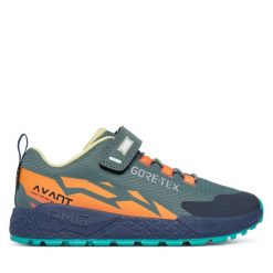 Sneakersy Primigi. Zielone trampki i tenisówki chłopięce Primigi, bez wzorów, z gore-texu, bez zapięcia. Za 354.99 zł.