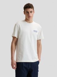 MESKA KOSZULKA LEE WORKWEAR SOUL TEE NATURAL 112378767. T-shirty męskie Lee, l, bez wzorów, bez kołnierzyka. Za 79.99 zł.