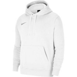 Bluza bawełniana męska Nike Team Club 20 Hoodie. Białe bluzki z długim rękawem męskie Nike, m, bez wzorów, z bawełny, bez kaptura. Za 195.00 zł.