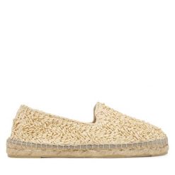 Espadryle Manebi. Brązowe espadryle damskie Manebi, bez wzorów, bez obcasa, bez zapięcia. Za 409.99 zł.