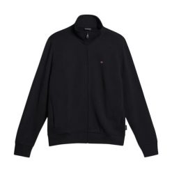 Bluza męska Napapijri Balis Fz Sum. Czarne bluzy męskie Napapijri, m, bez wzorów, bez kaptura. Za 370.20 zł.
