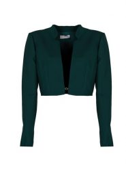 Patrizia Pepe Żakiet | DSL164/AB73 | Kobieta | Zielony. Zielone żakiety damskie Patrizia Pepe, bez wzorów, z elastanu, klasyczne. W wyprzedaży za 579.00 zł.