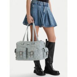 Torebka G-Star Raw. Niebieskie torebki do ręki damskie G-Star Raw, bez wzorów, klasyczne, bez dodatków. Za 359.99 zł.