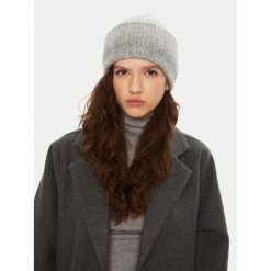 Czapka Pieces. Szare czapki i kapelusze damskie Pieces, na zimę, bez wzorów. Za 79.99 zł.