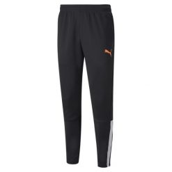 Spodnie sportowe męskie Puma teamLIGA Training Pants. Brązowe spodnie sportowe męskie Puma, m, bez wzorów, z dresówki, do piłki nożnej. Za 128.99 zł.