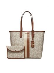 Torebka MICHAEL Michael Kors. Czerwone torebki do ręki damskie MICHAEL Michael Kors, bez wzorów, wizytowe, bez dodatków. Za 459.99 zł.
