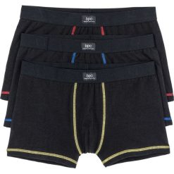 Bokserki (3 pary) bonprix czarno-kolorowy. Bokserki męskie marki Giacomo Conti. Za 44.97 zł.