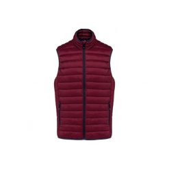 Lekka kurtka puchowa bez rękawów Kariban. Brązowe kurtki męskie KARIBAN, m, bez wzorów, z puchu, bez kaptura. Za 216.50 zł.