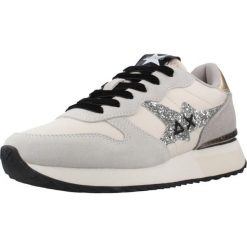 Buty SUN68 STARGIRL GLITTER LOGO Biały. Białe trekkingi damskie SUN68, trekkingowe. Za 416.99 zł.