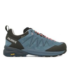 Buty damskie Dolomite CRODAROSSA LEATHER GTX DENIM BLUE. Niebieskie trekkingi damskie Dolomite, trekkingowe, gore-tex. Za 879.99 zł.