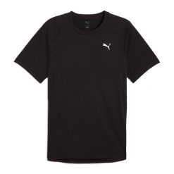 Koszulka do biegania męska PUMA Run Velocity Tee Tri-Blend. Czarne koszulki sportowe męskie Puma, m, bez wzorów, bez kołnierzyka, bez ramiączek, do biegania. Za 89.99 zł.