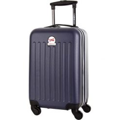 Walizka w kolorze granatowym - 27 l. Walizki męskie Platinium, z materiału. W wyprzedaży za 159.95 zł.