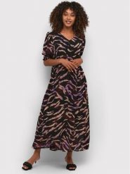 Kaffe Sukienka codzienna Neferi 10506600 Czarny Relaxed Fit. Czarne sukienki damskie Kaffe, na co dzień, bez wzorów, z syntetyku, bez kołnierzyka, bez ramiączek, proste. Za 529.99 zł.