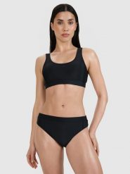 4F Góra od bikini damska - czarna S. Czarne bikini damskie 4f, na lato, s, bez wzorów. W wyprzedaży za 59.99 zł.