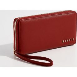 Elegancki portfel z przegrodami - Czerwony. Czerwone portfele damskie Mohito. Za 49.99 zł.