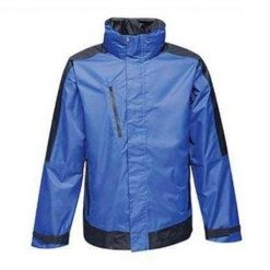 Męska Kurtka Shell Contrast. Niebieskie kurtki męskie Regatta, m, bez wzorów, trekkingowe. Za 200.99 zł.