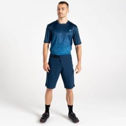 Szorty Dare 2B Duration II. Niebieskie szorty męskie Dare 2b, bez wzorów, z elastanu. Za 99.99 zł.