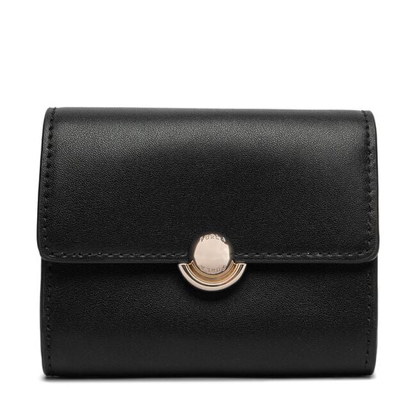 Portfel Furla. Czarne portfele damskie Furla, bez wzorów. Za 609.99 zł.