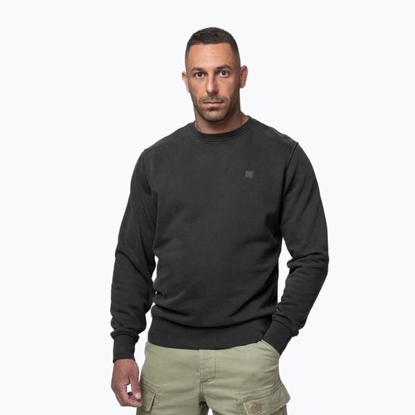 Bluza męska Pitbull Hackett Crewneck. Szare bluzy męskie PITBULL, l, bez wzorów, z bawełny, bez kaptura. Za 159.99 zł.