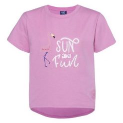 Koszulka Dziewczęca Ostrich Holiday. Czerwone t-shirty i topy dla dziewczynek BEJO, bez wzorów, z bawełny, bez ramiączek. Za 56.99 zł.