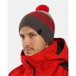 Czapka unisex Kilpi PAULO-M. Czerwone czapki i kapelusze męskie Kilpi, na zimę, bez wzorów, z materiału. Za 50.25 zł.