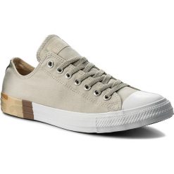 Trampki CONVERSE - Ctas Ox 159550C Pale Grey/Desert/White. Brązowe trampki męskie Converse, z gumy. W wyprzedaży za 199.00 zł.