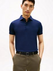 Tommy Hilfiger Tailored koszulka polo Mężczyźni Bawełna (100%) biały, L. Białe koszulki polo męskie Tommy Hilfiger Tailored, l, bez wzorów, z bawełny, bez kołnierzyka, bez ramiączek. Za 379.95 zł.