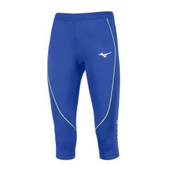 Rajstopy damskie Mizuno Premium 3/6. Niebieskie legginsy damskie Mizuno, bez wzorów. Za 231.00 zł.