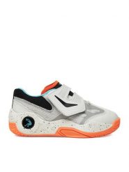 Shaq Sneakersy EOSS-RAQ LOW AQ95009T-WBL Biały. Białe buty sportowe chłopięce Shaq, bez wzorów, z materiału, bez zapięcia. Za 199.99 zł.